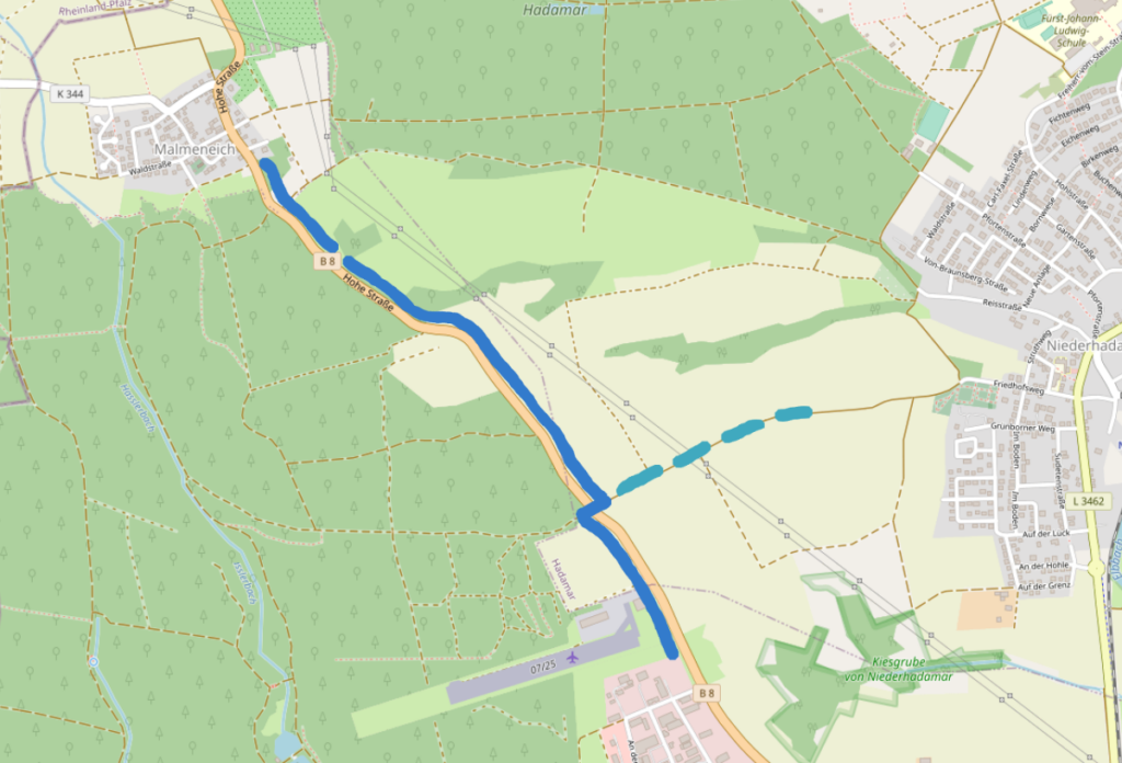 SPD Elz Radweg Malmeneich